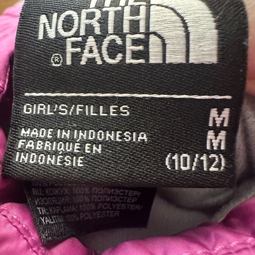 The North Face Magenta Reversable Puffer Vest - Picture 4 of 11